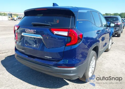 2022 GMC Terrain Awd Sle from USA, damaged, VIN 3GKALTEV7NL124783